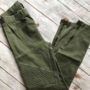 Olive Moto pants L
